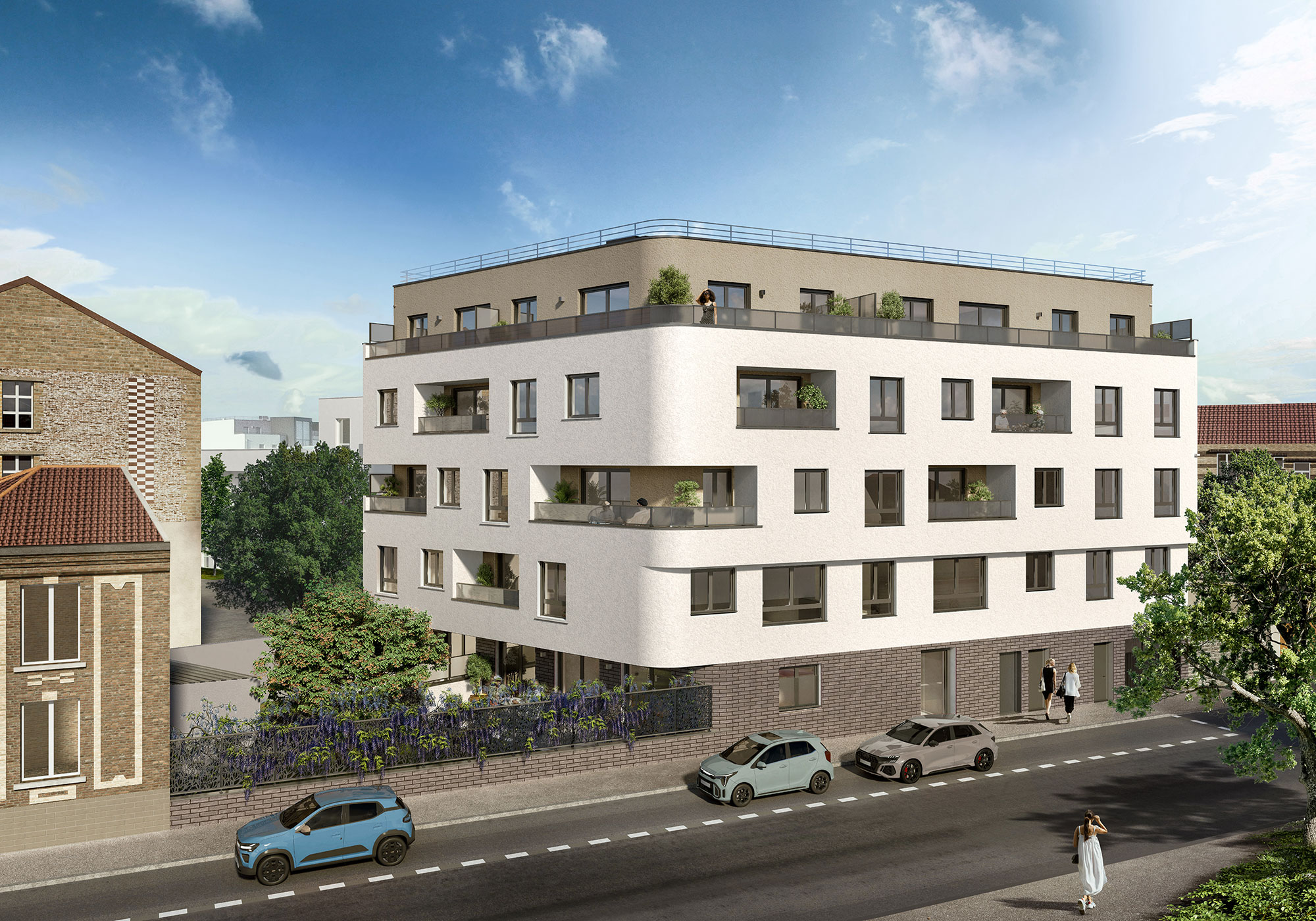 Le 83 - Façade extérieure